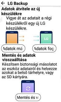 LG Backup ikon